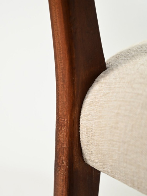 Image 1 of Set of six Scandinavian teak dining chairs, 1960s