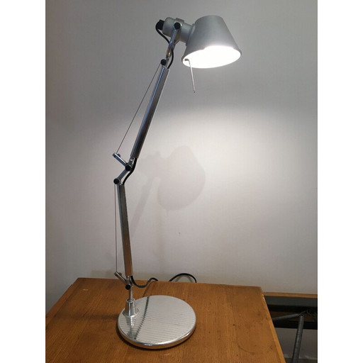 Vintage tafellamp van Tolomeo Michele de Lucchi en Giancarlo Fassina in acier artemide