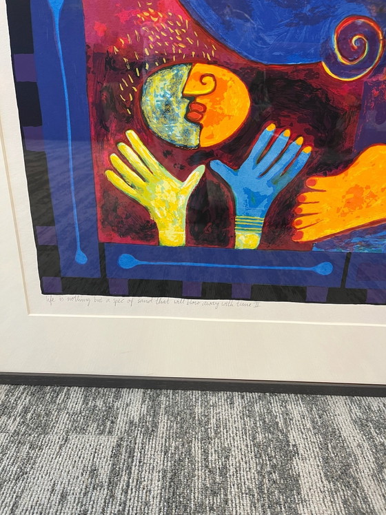 Pittura Clement Briels serigrafia 45/125 – Arte, Vetro, Carta (photo 2 of 5)