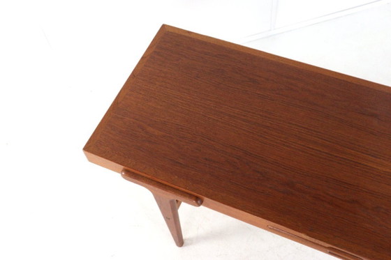 Ejvind A Johansson voor Ivan Gern salontafel met dienblad vintage Deens design – Wood (photo 23 of 23)