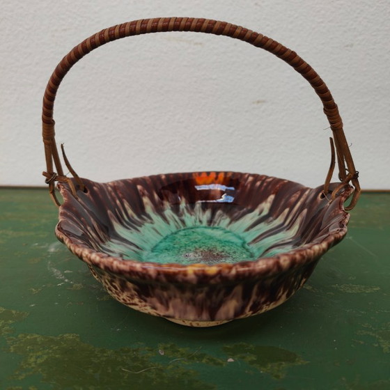 Image 1 of Vintage Fat lava schaaltje serveerschaaltje West Germany keramiek 545  