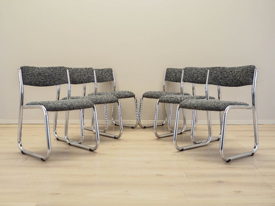 Image 1 of Sechs Stühle, italienisches Design, 1980er Jahre, hergestellt in Italien