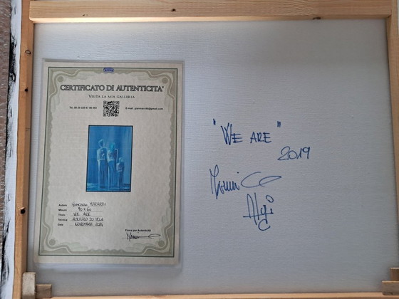 Image 1 of Giancarlo Marcucci - We Are - Artist Painting