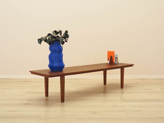 Image 1 of Meuble bas en teck, design danois, années 1970, fabriqué au Danemark