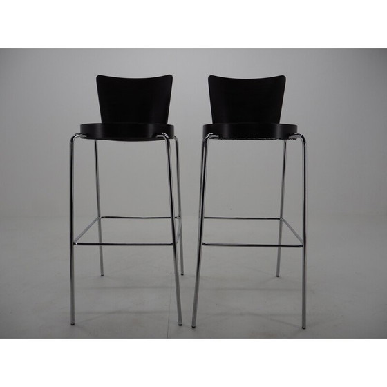 Image 1 of Pair of vintage bar stools