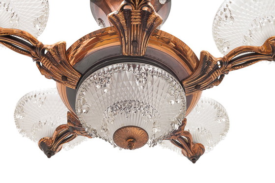 Image 1 of Art Deco Kronleuchter EZAN 6 Leuchten
