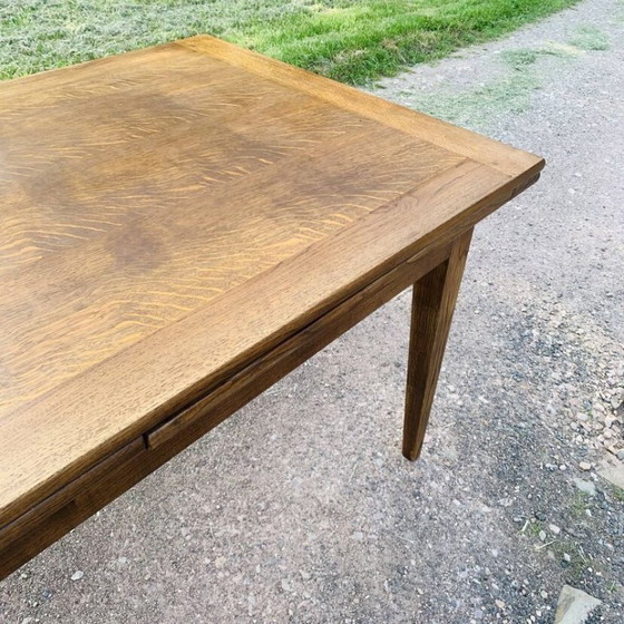 Image 1 of Antique Extendable Farm Table