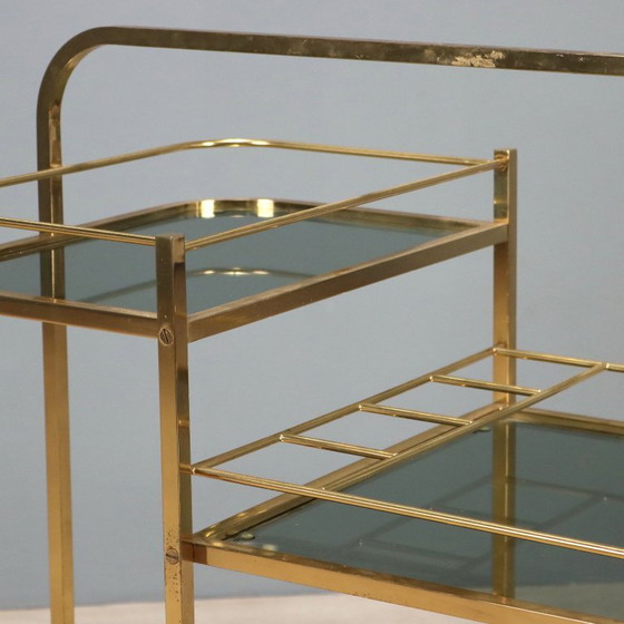 Messing barkar uit de jaren 70 – Wijnrek, Brass (photo 3 of 8)