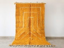 Alfombra bereber marroquí de 200 cm x 100 cm