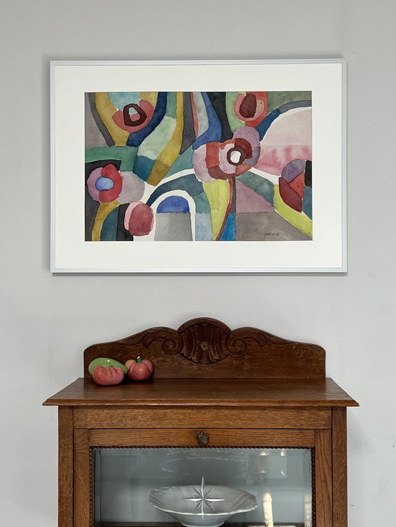 Image 1 of Tulipes, aquarelle de Dinieks