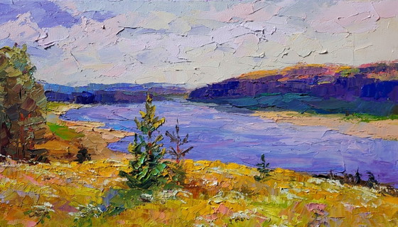 Image 1 of View of Fields by the River