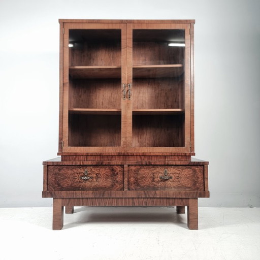 Vitrine Art Déco, années 1970