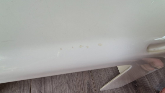 Image 1 of Vintage witte bijzettafel van C&B/B&B Italia, model 4 Gatti, Nr. 1