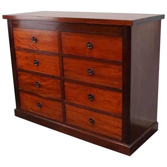Image 1 of English mahogany chest of drawers / chest of drawers, 1930s