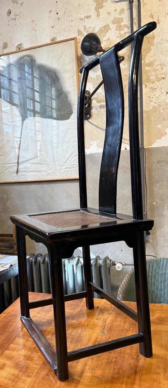 Image 1 of 2 Antieke Chinese Yoke Back stoelen 