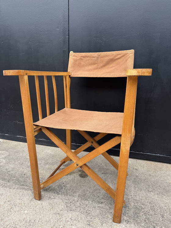 Image 1 of 1950s director's chair