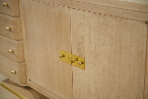 Buffet Art Déco moderniste signé Pechon (MOF 1941) pour le décorateur Pebreuil