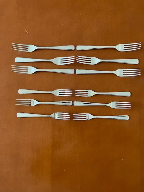 Image 1 of Silver-plated cutlery set Gero 100