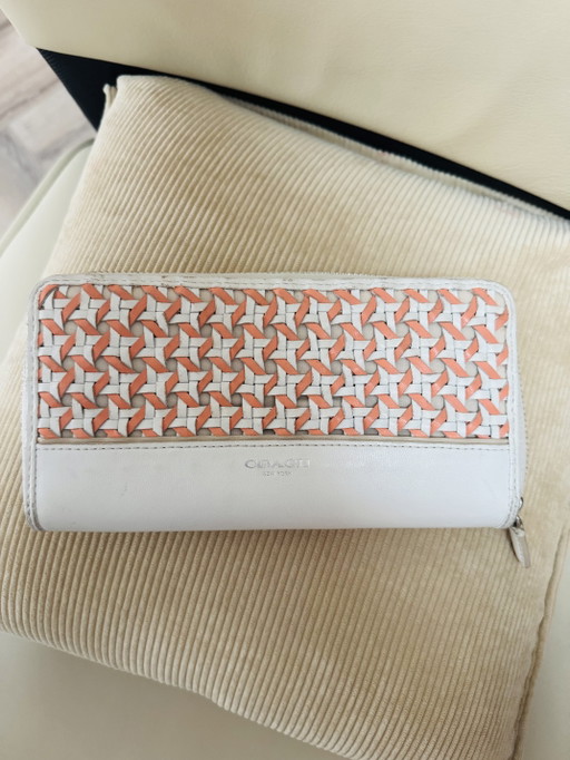 Portefeuille Coach – portemonnees klein lederwaren, Leather