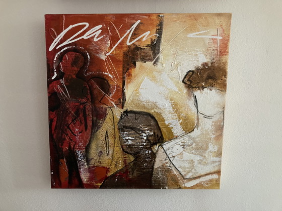 Image 1 of 2x obras de arte Dario Bosa 60x60 cm