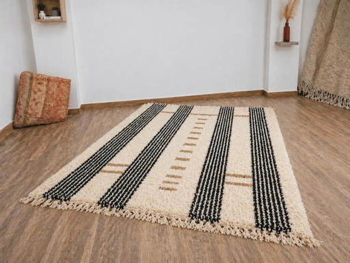 Alfombra marroquí de lana – Diseño único y hecha a mano 200cmx300cm