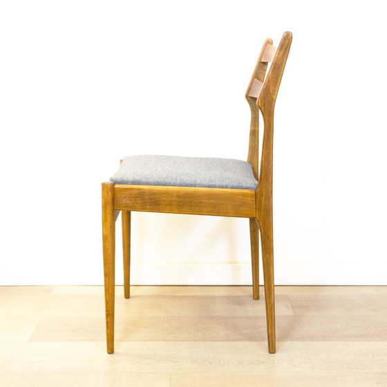 Image 1 of Mid Century Esszimmerstühle, Spanien, 1960er Jahre, 6er Set