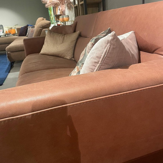 Image 1 of Divano 3 posti + poggiapiedi Geneva