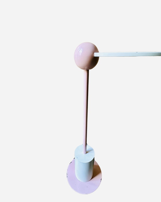 Image 1 of "Piccolo" side table in Memphis style - Edward Geluk for ArCo, Netherlands, 1984 Rotatable