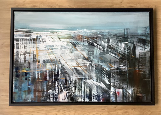 Bianca Prettau "Coucher de soleil" (XL)