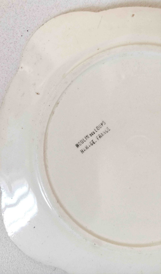 Image 1 of Par de platos de postre Moulin des Loups St Amand