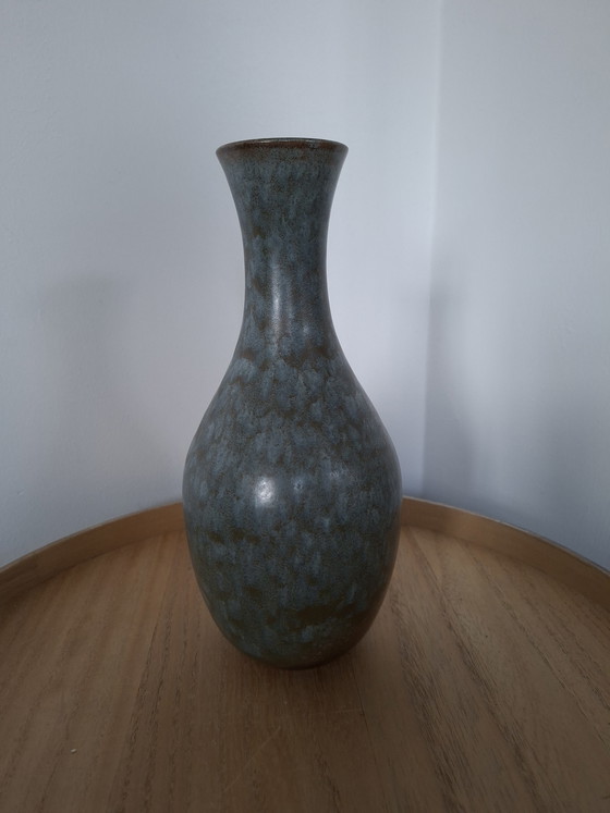 Image 1 of Vintage French Studio Ceramic Vase – Ernenwein Marmoutier (25 cm)