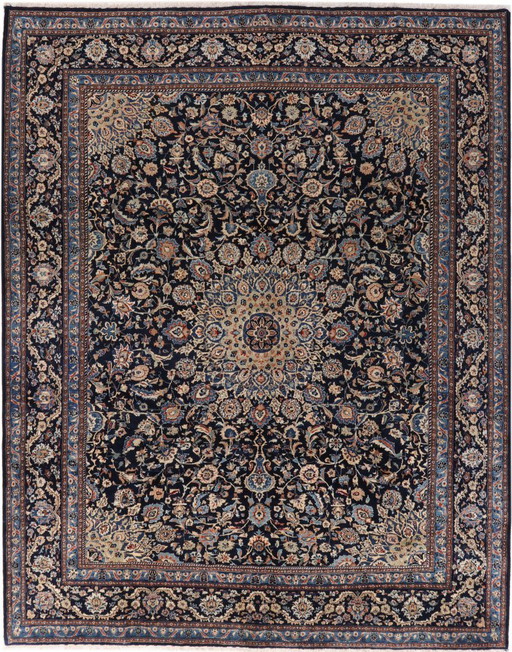 Persian carpet Kashmar Signiert 3.80 x 3.02 Oriental carpet fine No. 1071