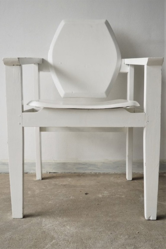 Image 1 of Alter kubistischer Stuhl, ca.1920-1935