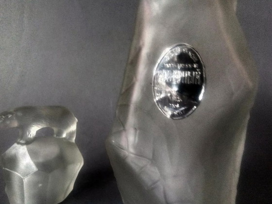 Image 1 of Flacon de parfum art-déco Kazimir Malevich 'The North' 1970's rare