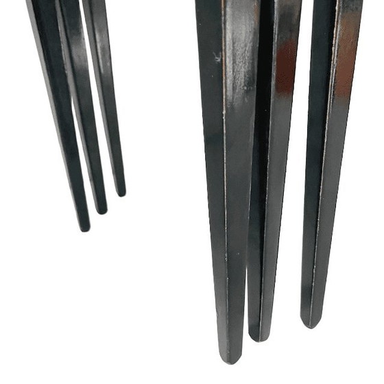 Image 1 of Vintage Mid-century modern Deens Design mimiset bijzettafels 1960's