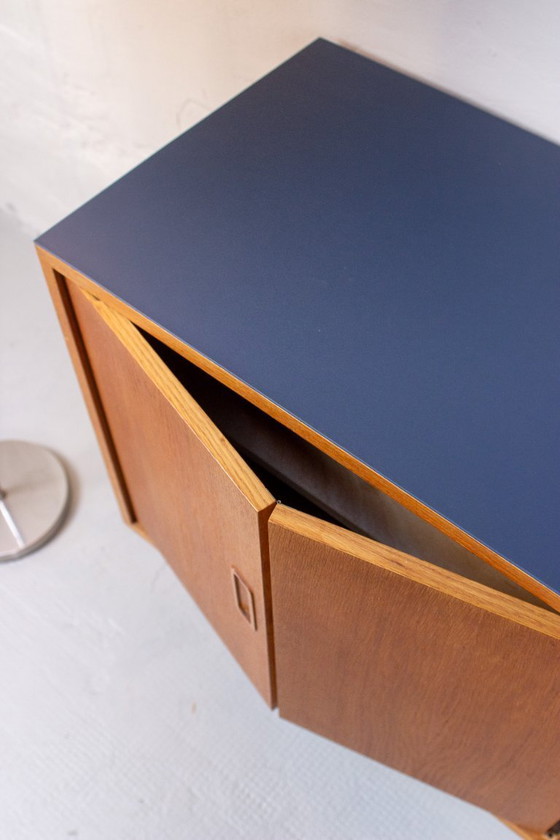 Image 1 of Vintage Sideboard Chest of Drawers Hundevad Oak 60s Mid-Century
