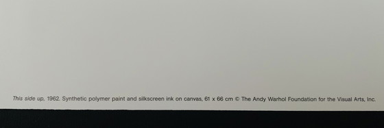 Image 1 of Andy Warhol, Gesigneerd Met Registratie In Impressum Copyright 'De Andy Warhol Foundation For The Visual Arts, Inc.' Offsetlitho