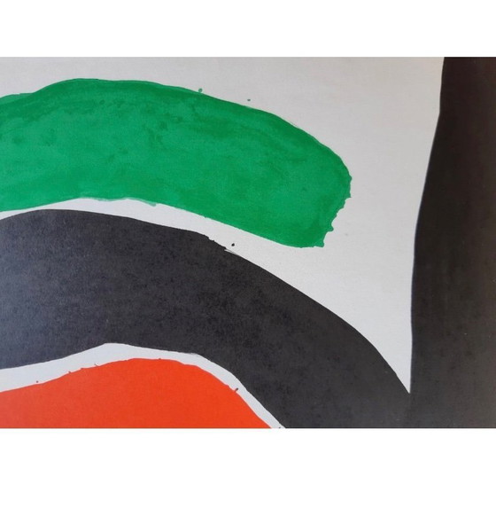 Image 1 of Vintage Mirò tentoonstellingsposter van Galerie Maeght, offset en lithografie, 1968