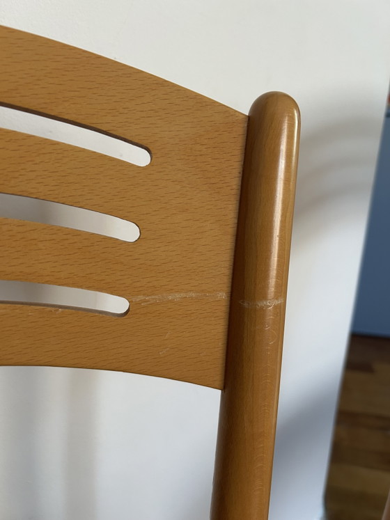 Image 1 of Set van 2 vintage italiaanse bistro stoelen