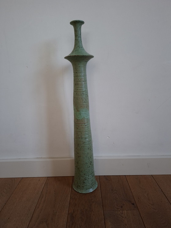 Image 1 of Monumental Studio Floor Vase (66 cm) – Attributed to Dick Hubers / Mobach