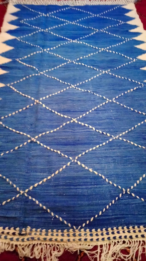 Handgeknoopt Berber kleed wol 252x150cm