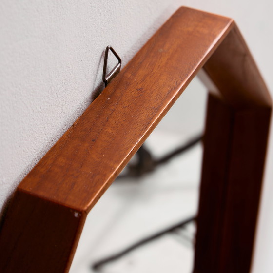 Image 1 of MK11166 Octagonal teak framed mirror