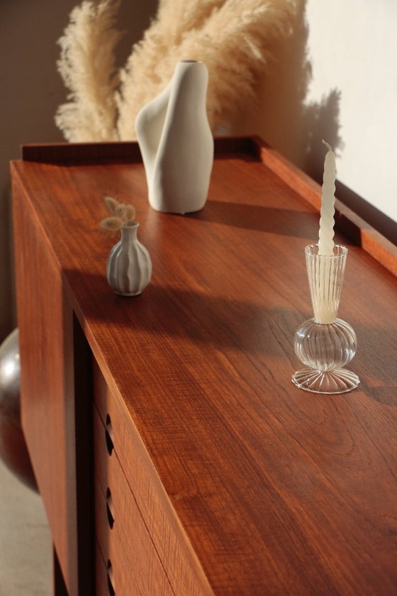 Image 1 of Large Scandinavian teak sideboard – Danish design – 1960s