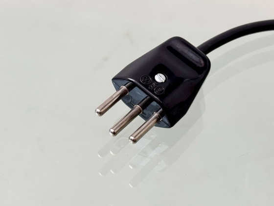 Image 1 of French Art Deco table lamp made of chrome-plated metal, 1930s