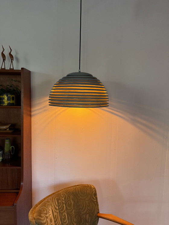 Image 1 of Lampada a sospensione vintage in metallo 'Saturnus', Staff Leuchten '70