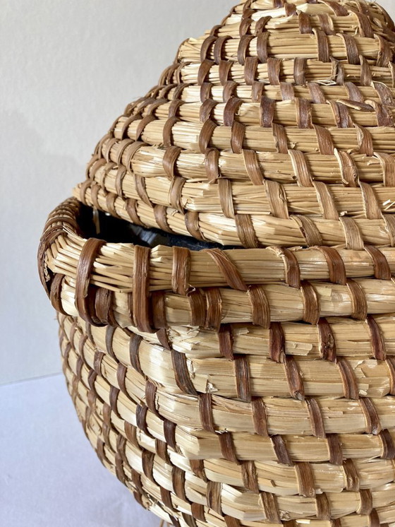 Image 1 of Damigiana intrecciata