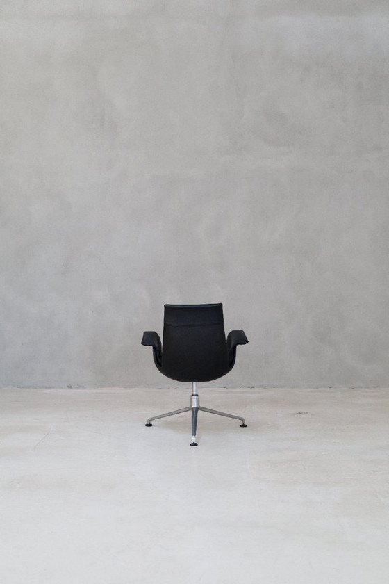 Image 1 of Sedia girevole Tulip FK 6726 di Preben Fabricius e Jørgen Kastholm