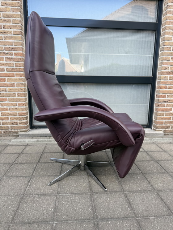 Image 1 of Jori Yoga Medi Monomove relax Lipano Burgundy Verstelbare kopsteun