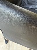 Chaise Montis Chaplin en cuir de buffle