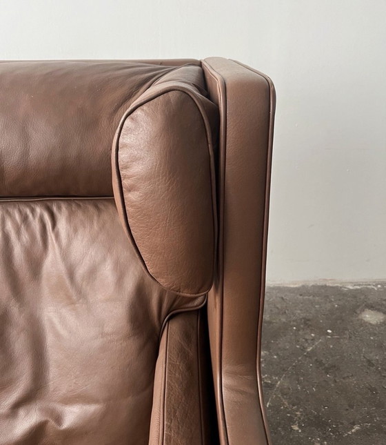 Image 1 of Borge Morgensen Coupé 2292 Vintage Designer Sofa Couch Leather